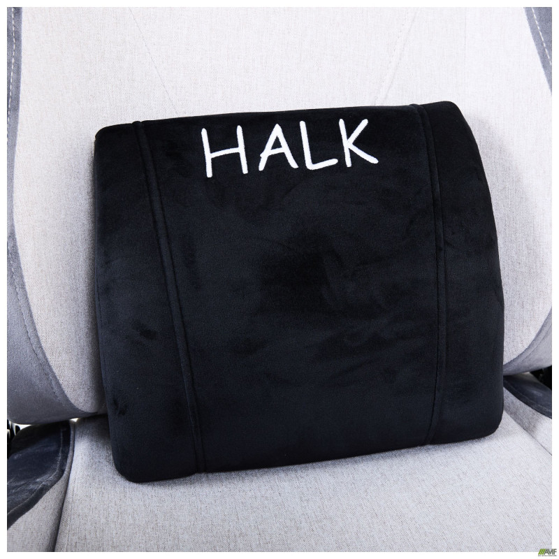 Крісло геймерське VR Racer Textile Halk сірий (A555573)