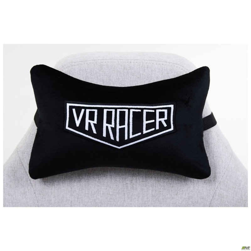 Крісло геймерське VR Racer Textile Halk сірий (A555573)