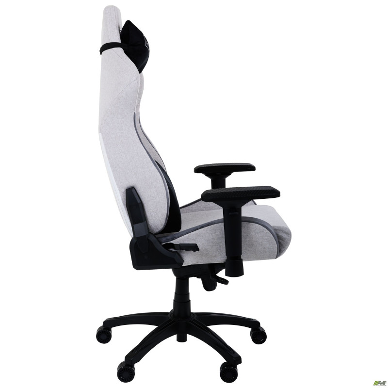 Крісло геймерське VR Racer Textile Halk сірий (A555573)