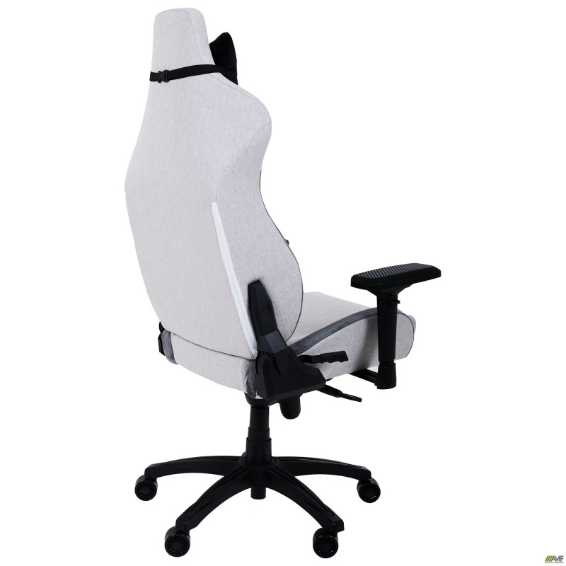 Крісло геймерське VR Racer Textile Halk сірий (A555573)