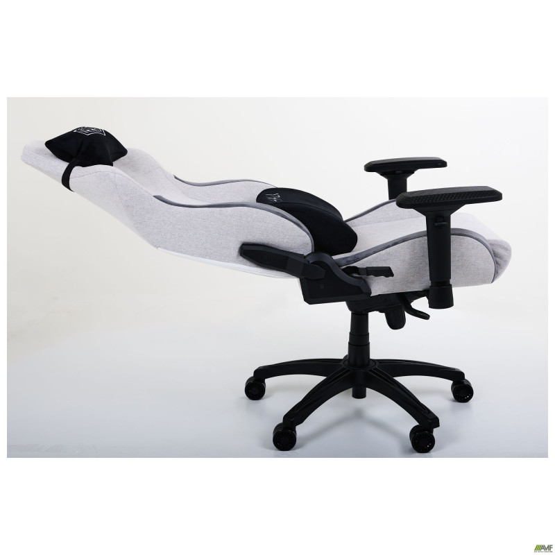 Крісло геймерське VR Racer Textile Halk сірий (A555573)