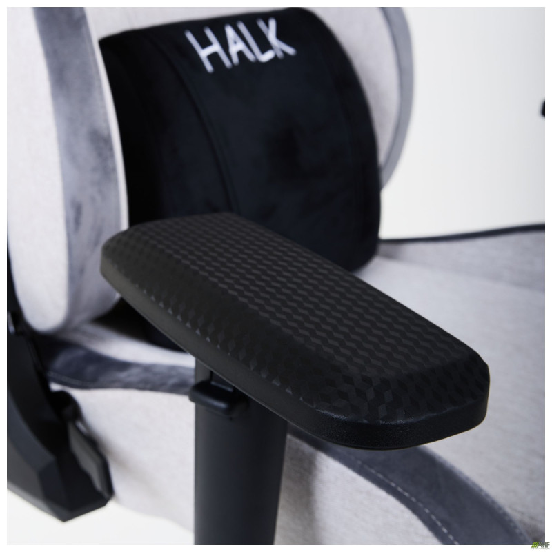 Крісло геймерське VR Racer Textile Halk сірий (A555573)