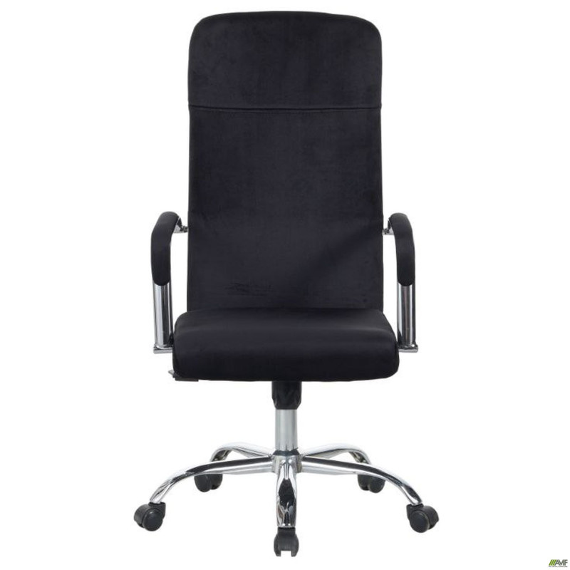 Кресло руководителя Gaspar велюр черный (A555608)