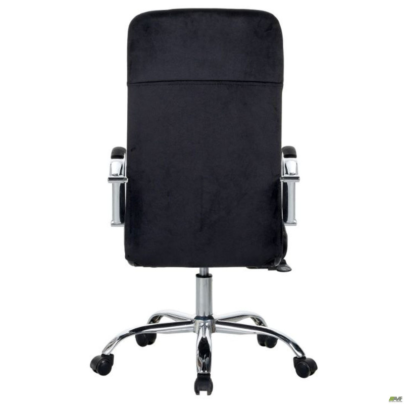 Кресло руководителя Gaspar велюр черный (A555608)