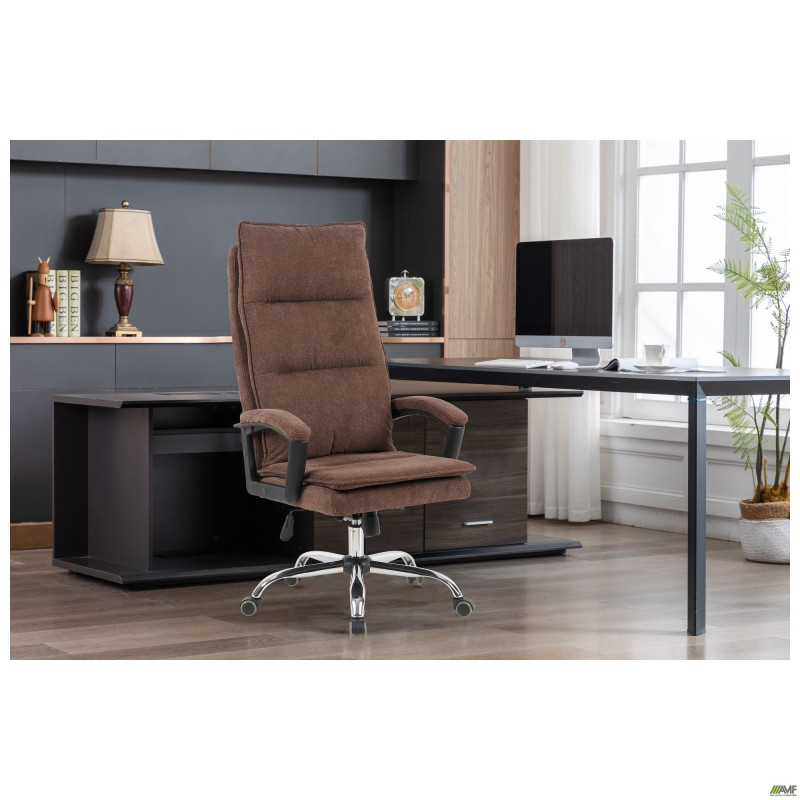 Кресло Frankie ткань коричневая (A555611)