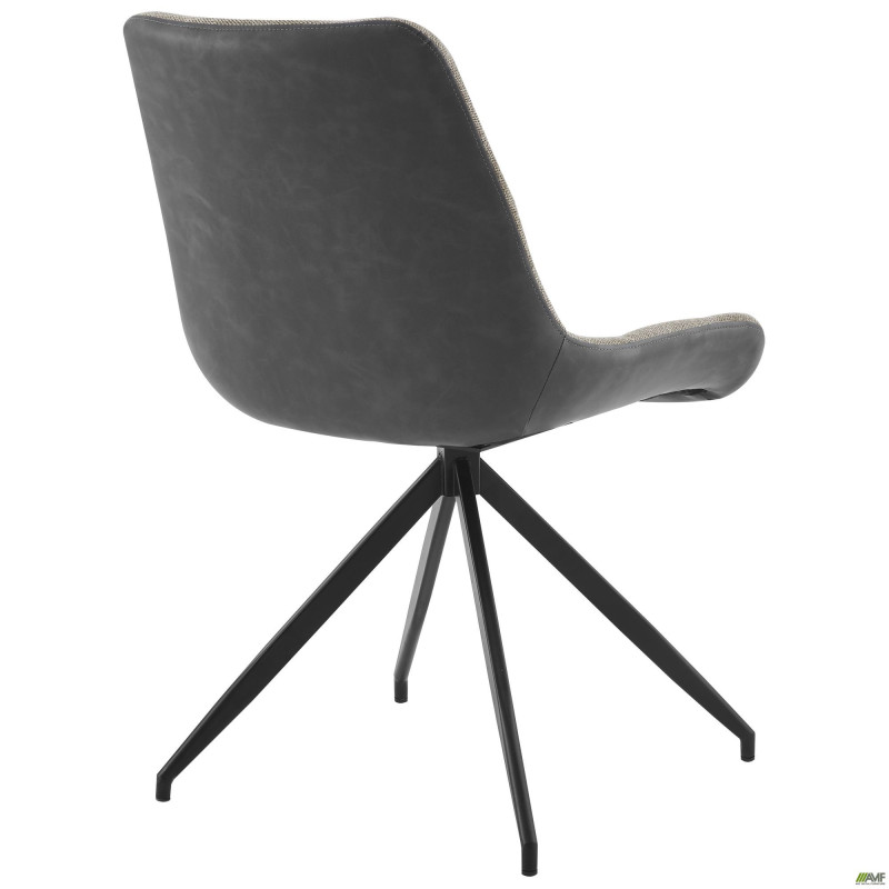 Стул поворотный Aurora черный/камел (A555614)