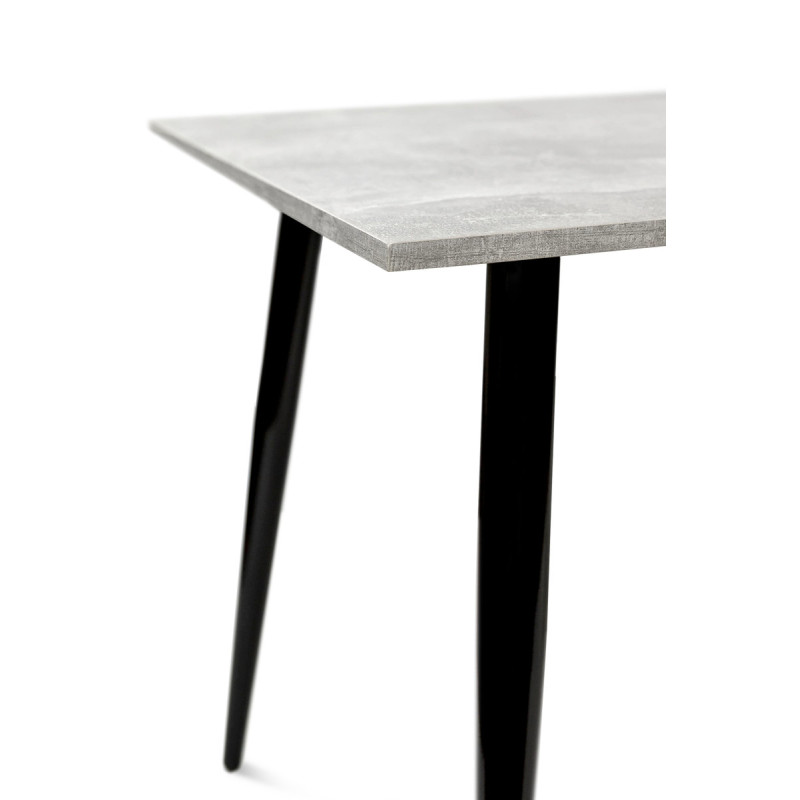 Стол Гейт 120/80*75, индастриал/черные ноги (А0058010)