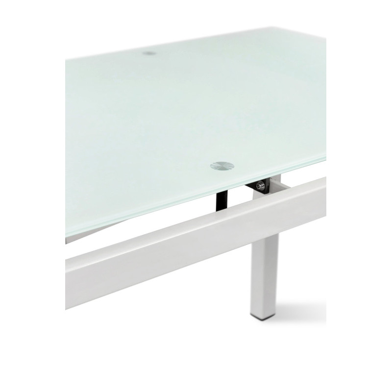 Стіл Венді XS-1025, 110/170*70, білий/білі ноги (А0055128)