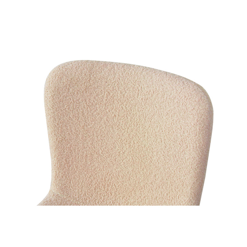 Стілець Юккі, чорний/ буклє крем (А0060201)