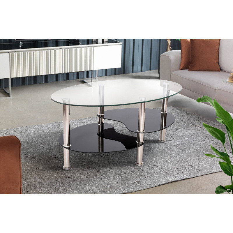 Стіл журнальний Ненсі XS-3191, чорний (А0054745)