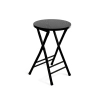 Табурет раскладной Чип, венге/черный (А0057940)