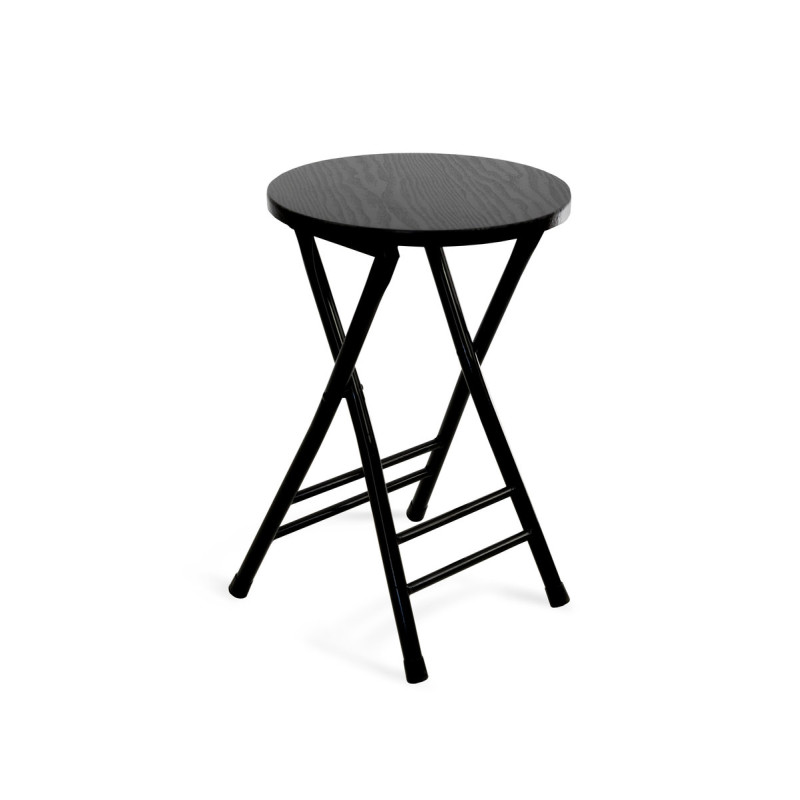 Табурет раскладной Чип, венге/черный (А0057940)