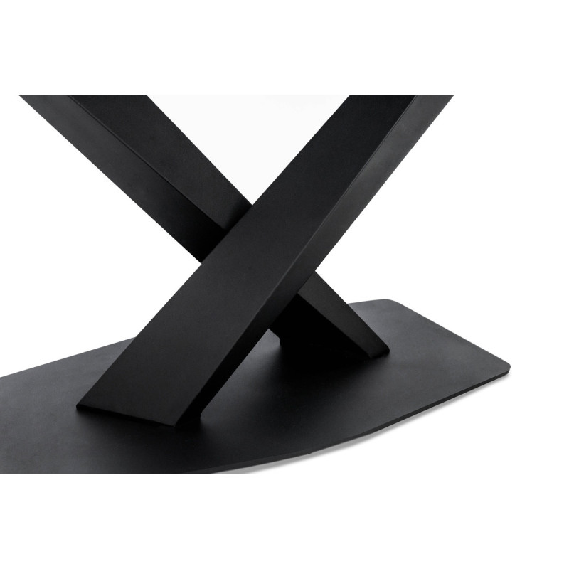 Стіл БІНГО 140*80,  кераміка чорний мармур (А0055671)