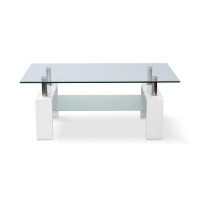 Стол журнальный Кватро XS-3021, белый (А0055432)