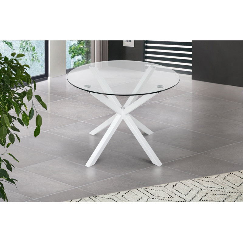 Стіл Джин XS-1298, (D=100), білий (А0055132)