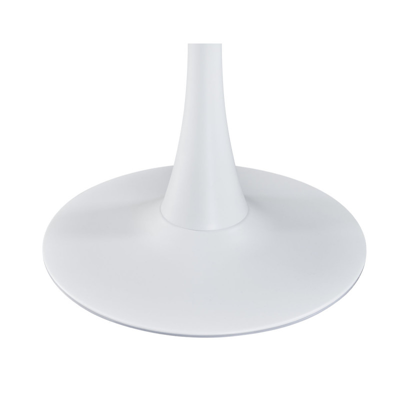 Стол Опал (D=90), белый/керамика белый (А0057280)