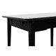 Стіл Нептун розкл, 95/125*70 чорний/керам бетон (А0056319)