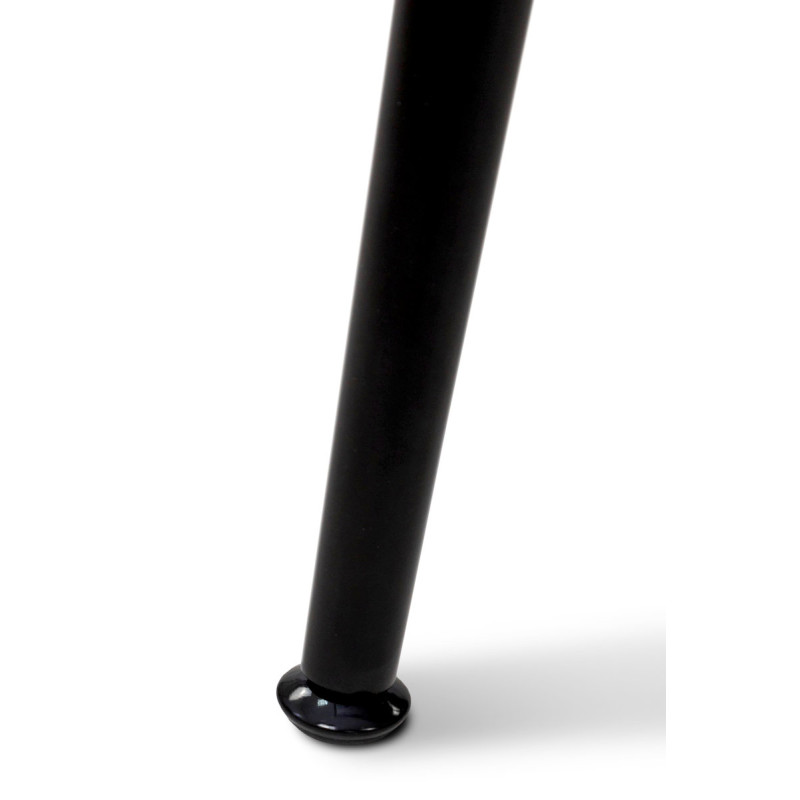 Стіл Торнадо, 120*70, чорний/MDF сірий бетон (А0055443)