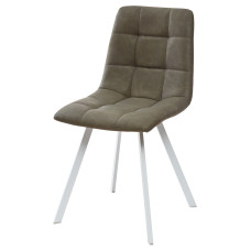 Стілець Чілі (квадрат) білий/хаккі RU-04 (А0052360)