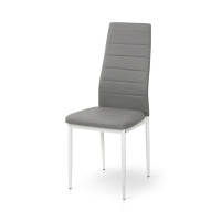 Стілець Ріо, білий/шкірзам світло-сірий (А0059254)