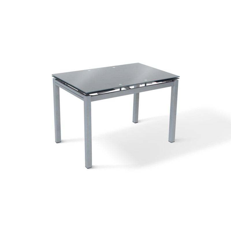 Стіл Венді XS-1025, 80/130*65, сірий (скло) (А0052126)