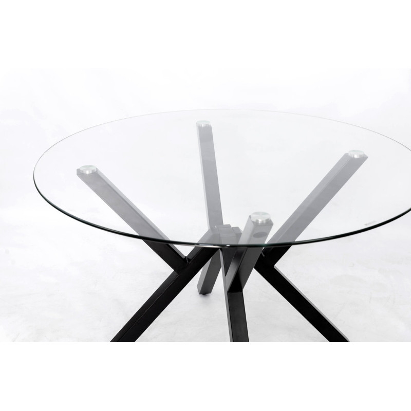 Стіл Джой XS-T6035, (D=120), чорний (А0054747)