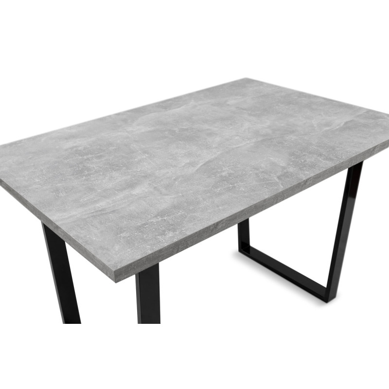 Стіл Кентукі 120/80*75, індастріал /чорні ноги (А0058008)