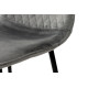 Стул Марс черный/велюр серый (А0056397)