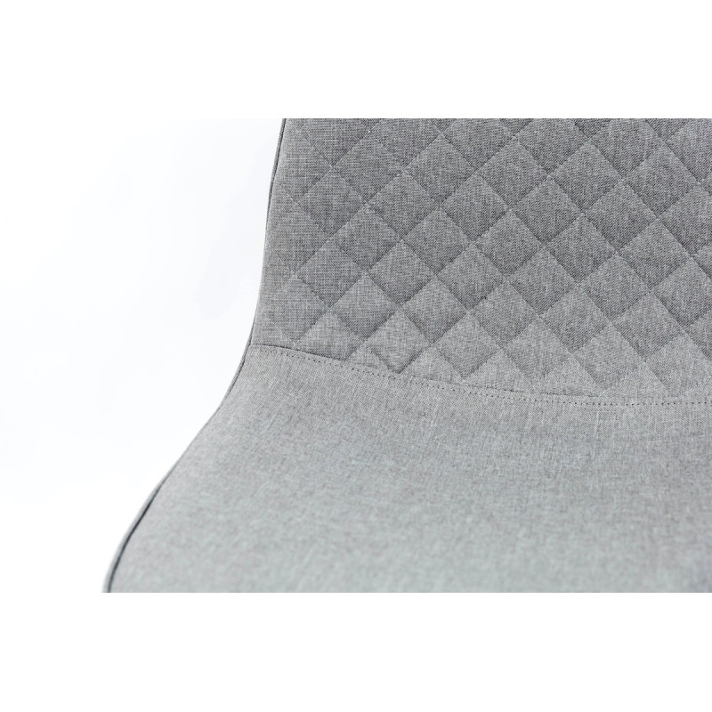 Стул Марс, черный/ткань серая (А0053274)