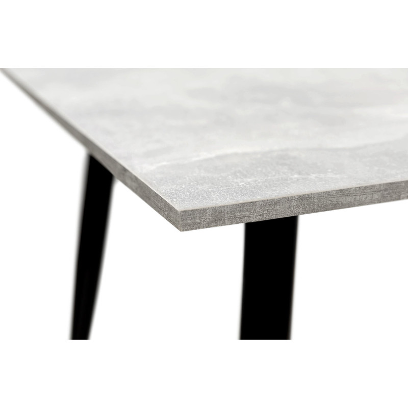 Стол Гейт 120/80*75, индастриал/черные ноги (А0058010)