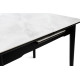 Стіл Нептун розкл, 95/125*70 чорний/керам бетон (А0056319)