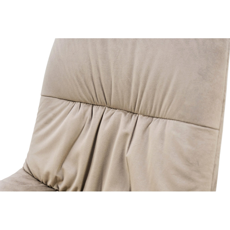 Стілець Авері чорний/велюр мокрий пісок Bluvel-40 (А0056395)