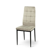 Стул Айс, черный/велюр песочный (А0056268)