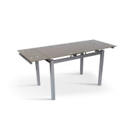 Стол Венди XS-1025, 110/170*70, кофейный (стекло) (А0052124)