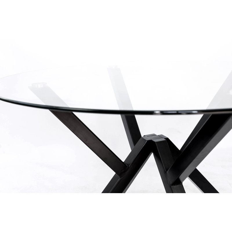 Стіл Джой XS-T6035, (D=120), чорний (А0054747)