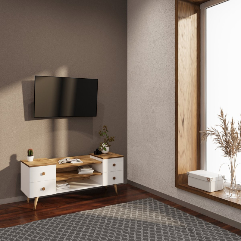 Тумба ТВ Сканді, відкрита (А0054665)