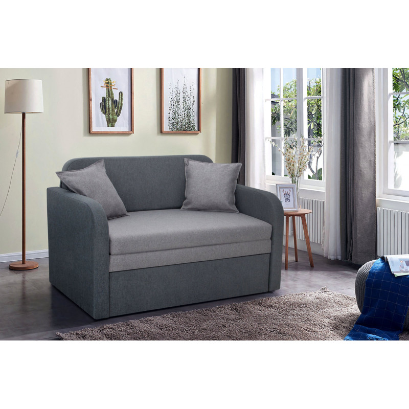 Диван Карлсон 1,3 (Аляска 97/08) серый/светло-серый (А0052285)