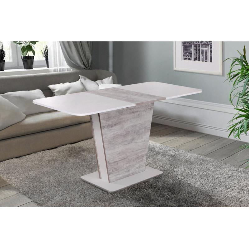 Стіл Спарк, білий/урбан (А0051340)