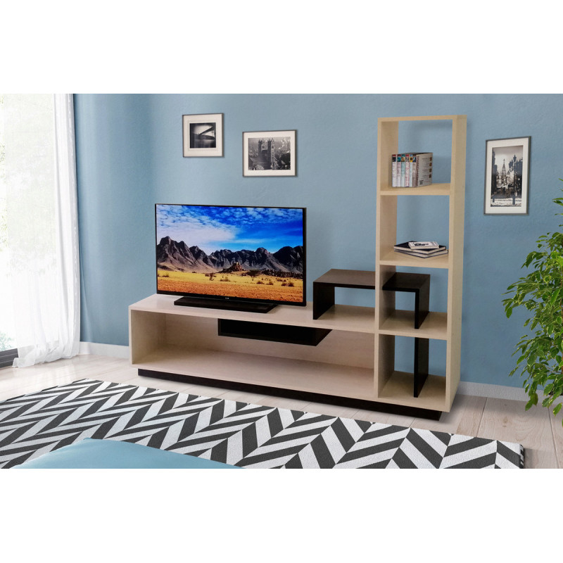 Тумба ТВ-8 Сонома+Венге (А0048370)