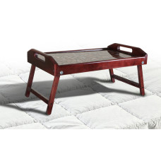 Столик для завтрака, стекло кофе, цвет темн.орех--- (А0020907)