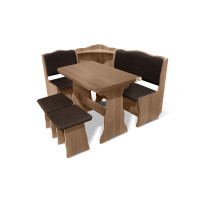 Кухонный гарнитур Симфония ДСП орех эко/шоколад (А0027101)