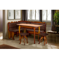 Комплект Даллас (куток+стіл+2 таб) (А0019380)