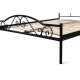 Кровать Регина 1600*2000, черная (А0057570)