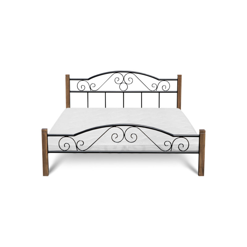 Ліжко Регіна Вуд 1600*2000, чорний (А0057567)