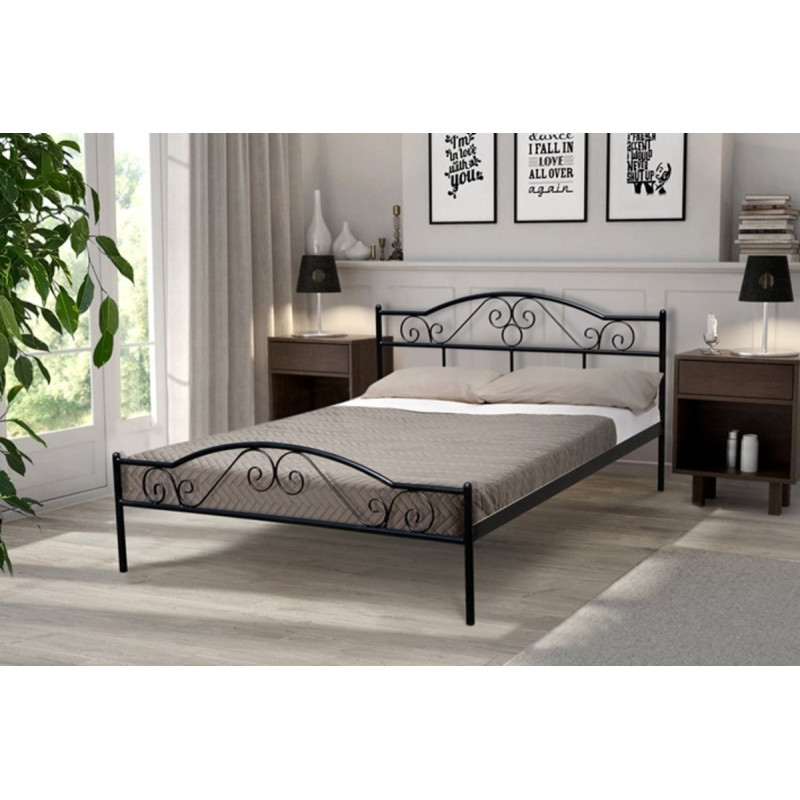 Кровать Регина 1600*2000, черная (А0057570)