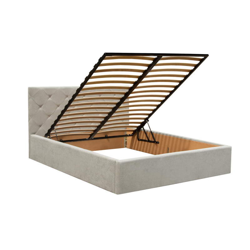 Ліжко Атланта 1600*2000 с п/м Аляска 23 беж (А0047723)