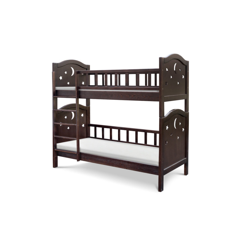 Ліжко Тоскана двухярусна 900*2000 горіх (А0055196)