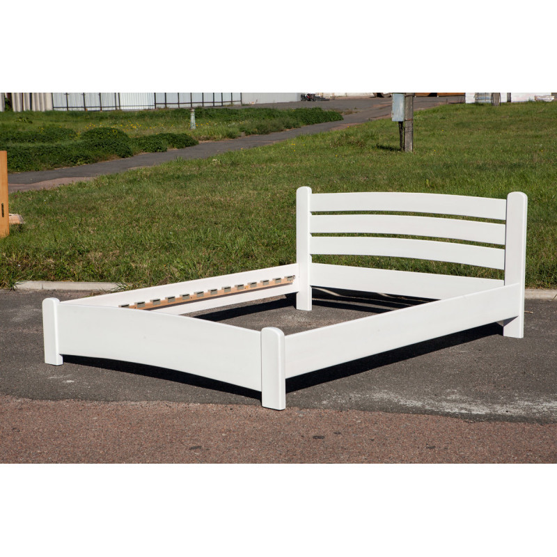 Ліжко Софія 1200*2000, вільха/білий (А0047071)