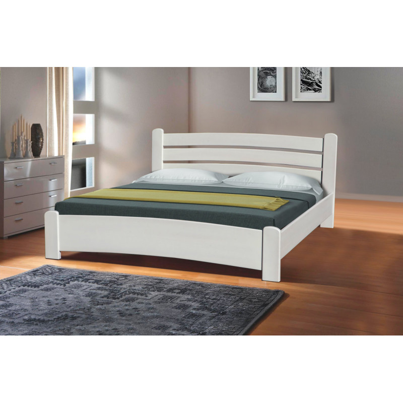 Ліжко Софія 1200*2000, вільха/білий (А0047071)