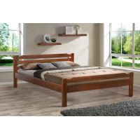 Ліжко Ольга 1600*2000, вільха/горіх (А0028557)